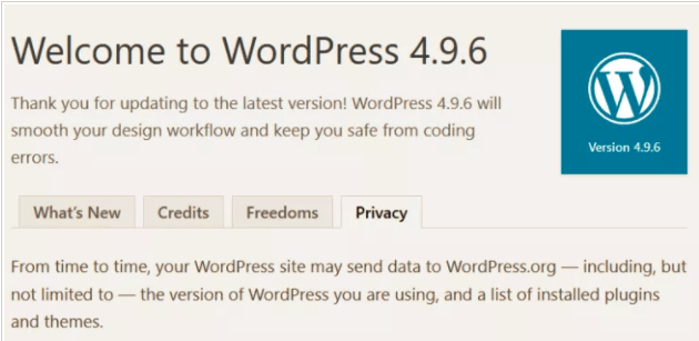 WordPress 4.9.6 RC1發(fā)布